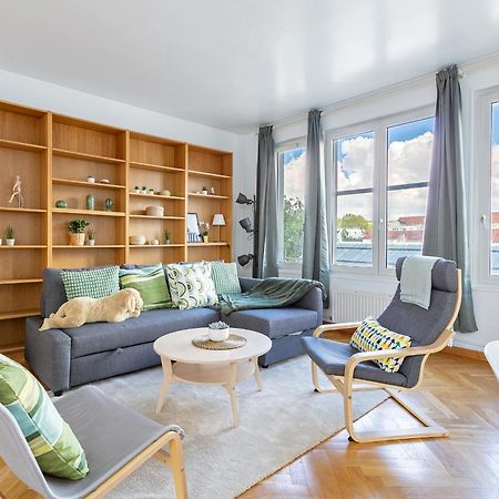 Parisian Penthouse With Large Terrasse Lägenhet Pierrefitte-sur-Seine Exteriör bild